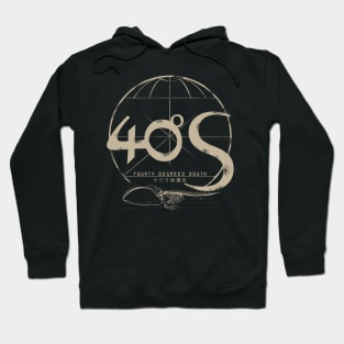 40degreesSouth - Whale skeleton grunge Hoodie